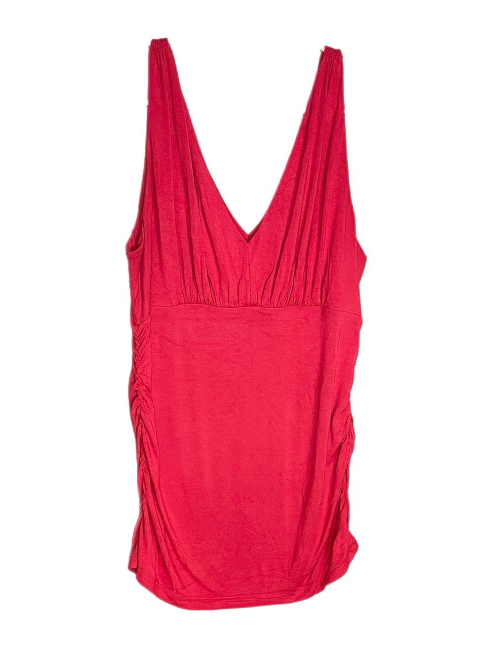Cabi Tank Blouse Ruched Sides Women’s Size Large
